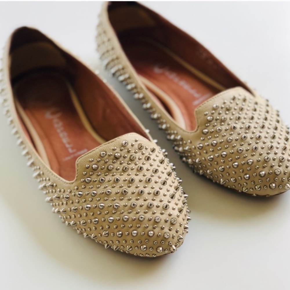 Jeffrey Campbell Martini Studded Loafers - Size 8